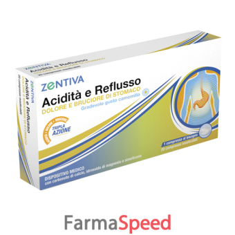 zentiva acidita' e reflusso 20 compresse masticabili