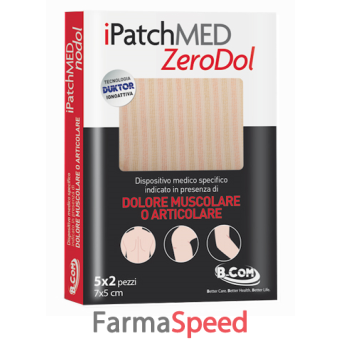 cerotto ipatchmed zerodol microcorrenti trattamento dolore 10 pezzi
