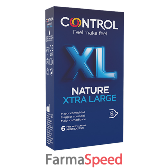 profilattico control new nature 2,0 xl 6 pezzi