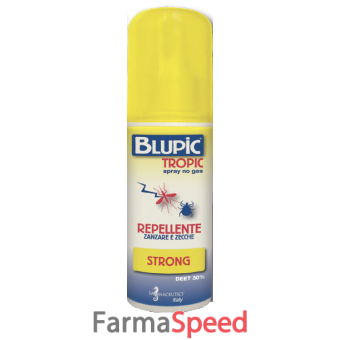 blupic tropic strong biocida spray no gas 100 ml 30% deet