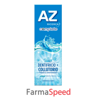 oral b dentifricio az complete + collutorio whitening 65 + 10 ml