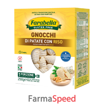 farabella gnocchi patate con riso 250 g