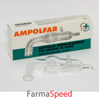 ampolla in vetro ricambio per aerosol
