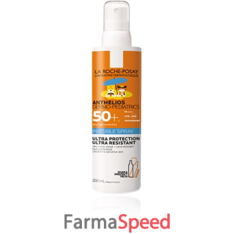 anthelios dermo pediatrics spray invisibile spf50+ 200 ml