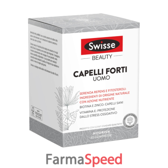 swisse capelli forti uomo 30 compresse