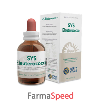 sys eleuterococco gocce 50 ml