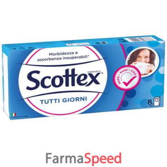 scottex tutti giorni 8 pezzi