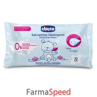 chicco cosmesi salviett 72 pezzi senza plaq