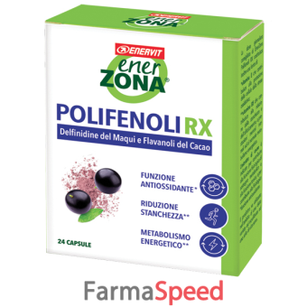 enerzona polifenoli rx 24 capsule