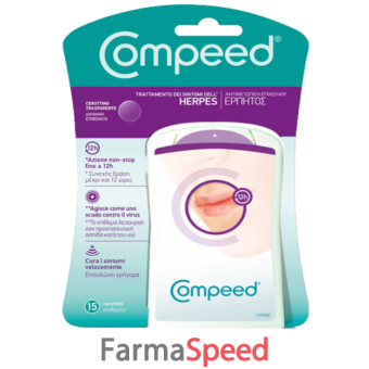 compeed trattamento dell'herpes labiale 15 pezzi