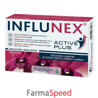 influnex active plus 30 compresse