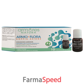 armores armo flora doppia azione 10 flaconcini da 10 ml