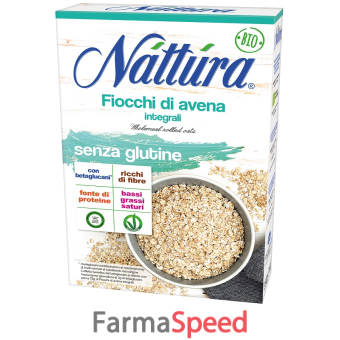 nattura fiocchi di avena integrali bio 350 g