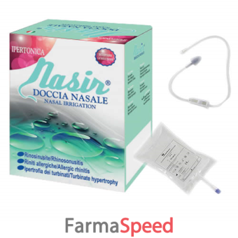 nasir doccia nasale con soluzione fisiologica ipertonica 2 sacche 250 ml + 2 blister