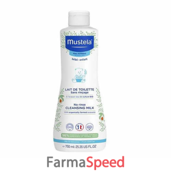 mustela latte detergente delicato 750 ml