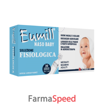 eumill naso baby soluzione fisiologica 20 contenitori monodose 5 ml