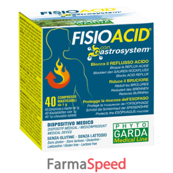 fisioacid 40 compresse masticabili