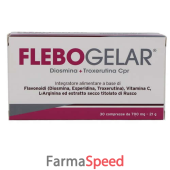 flebogelar 30 compresse 21 g