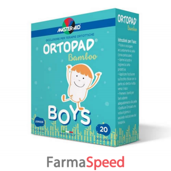 ortopad soft boys cerotto oculare per ortottica medium 20 pezzi