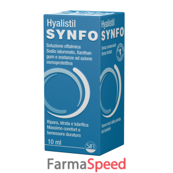hyalistil synfo soluzione oftalmica 10 ml