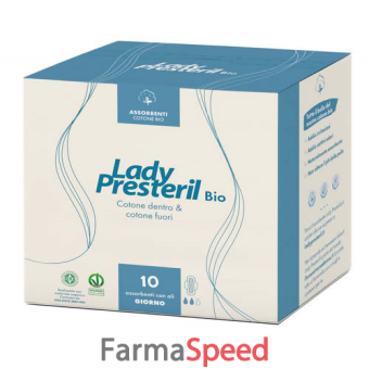 lady presteril pocket giorno bio 10 pezzi