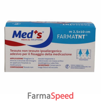 cerotto meds tessuto non tessuto fix 250x10cm