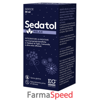 sedatol relax gocce 15 ml flacone