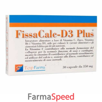 fissacalc-d3 plus 30 capsule 350 mg