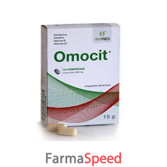 omocit 15 compresse 15 g