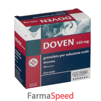 doven - 450 mg granulato per soluzione orale 20 bustine 