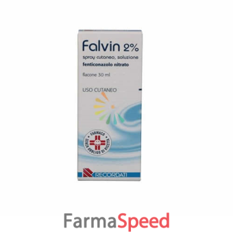 falvin - 2% spray cutaneo, soluzione flacone 30 ml 