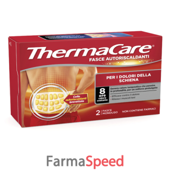 thermacare schiena fascia autoriscaldante a calore terapeutico 2 pezzi