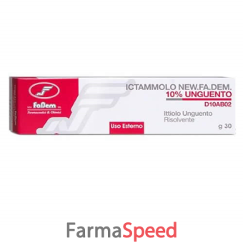 ictammolo new f - 10% unguento barattolo 1000 g 