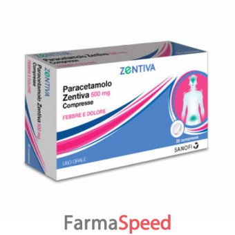 paracetamolo zen - 500 mg compresse 30 compresse 