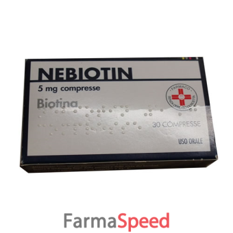 nebiotin - 5 mg compresse 30 compresse 