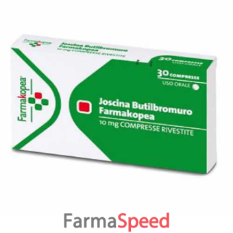 joscina butilbromuro - 10 mg compresse rivestite 30 compresse 