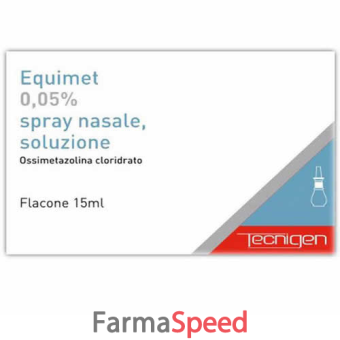 equimet - 0,05% spray nasale, soluzione flacone da 15 ml 