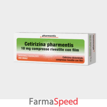 cetirizina pha - 10 mg compresse rivestite con film 7 compresse in blister pvc/pvdc/al 