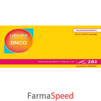 labcatal nutrition zinco 28 fiale da 2 ml