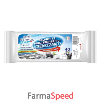 germol clean salviettine igieniche superfici 40 pezzi