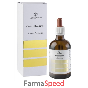 vonderweid oro colloidale 20 ppm gocce 100 ml
