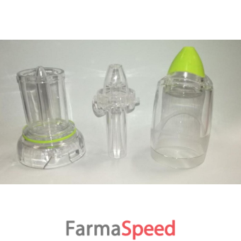 kit di ricambio completo rinowash ego con vaschetta portafarmaco + atomizzatore + guarnizione di tenuta + campana esterna