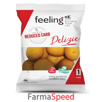 feeling ok delizia vaniglia-limone start 150 g