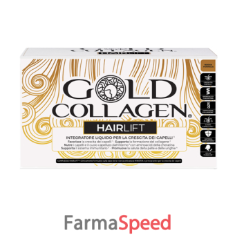 gold collagen hairlift 10 flaconcini da 50 ml