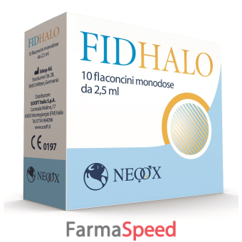 fidhalo 10 flaconcini monodose da 2,5 ml