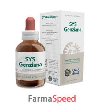 sys genziana gocce 50 ml