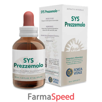 sys prezzemolo gocce 50 ml 