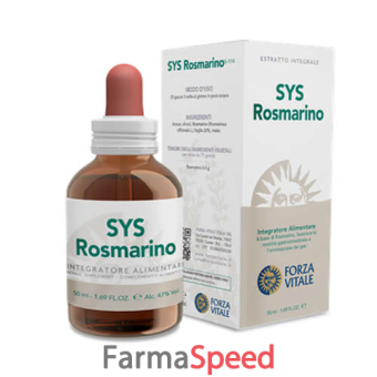 sys rosmarino gocce 50 ml
