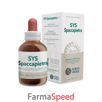 sys spaccapietra gocce 50 ml