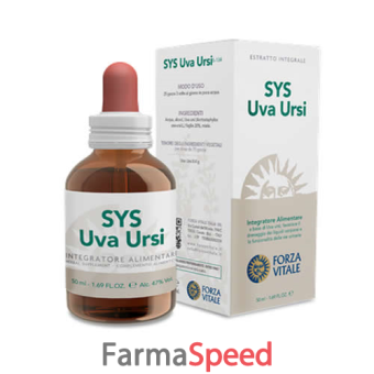 sys uva ursi gocce 50 ml